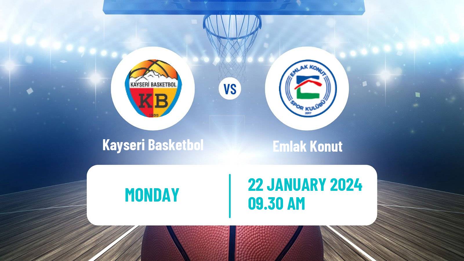 Basketball Turkish Basketball League Women Kayseri Basketbol - Emlak Konut