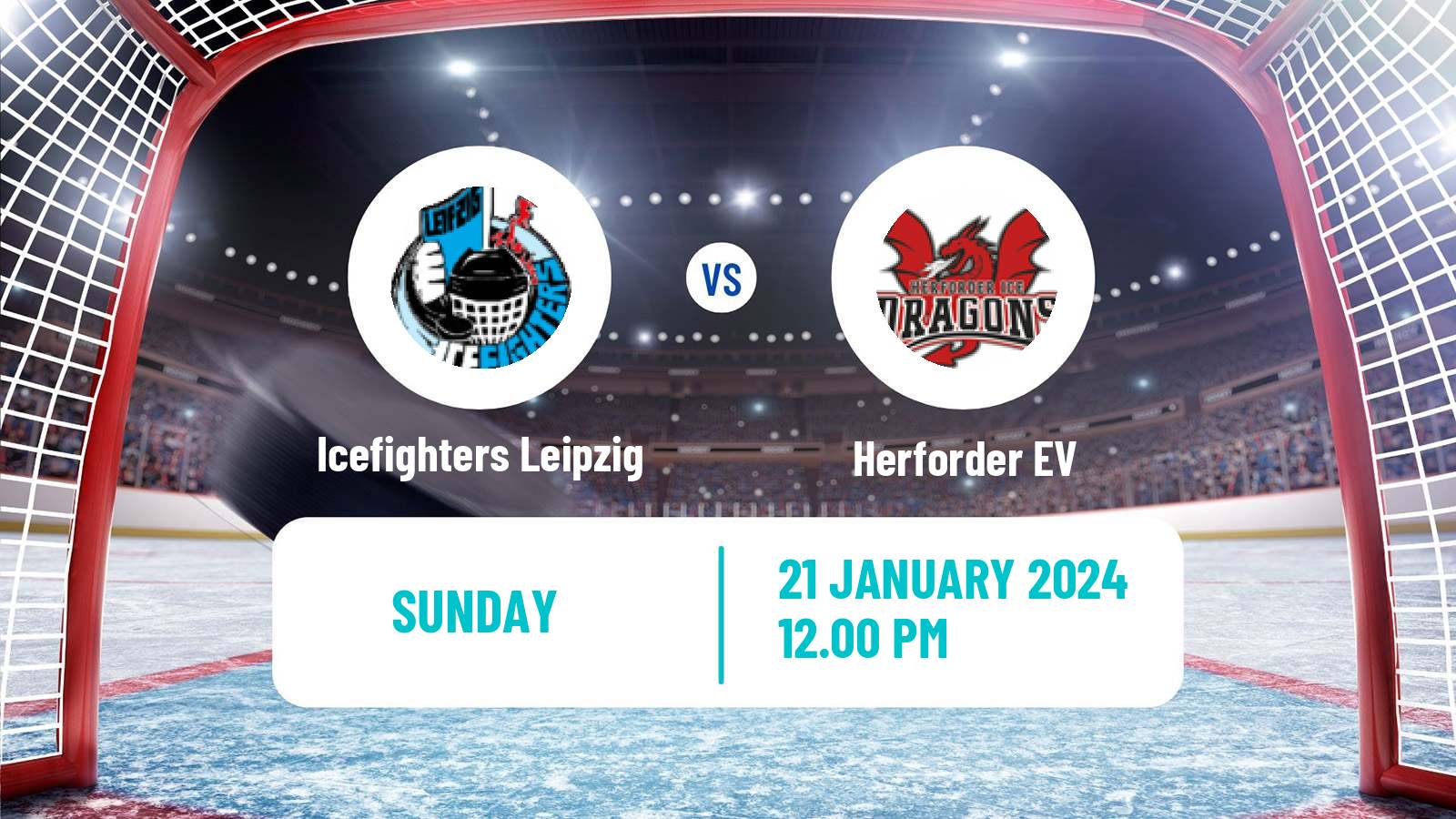 Hockey German Oberliga North Hockey Icefighters Leipzig - Herforder EV