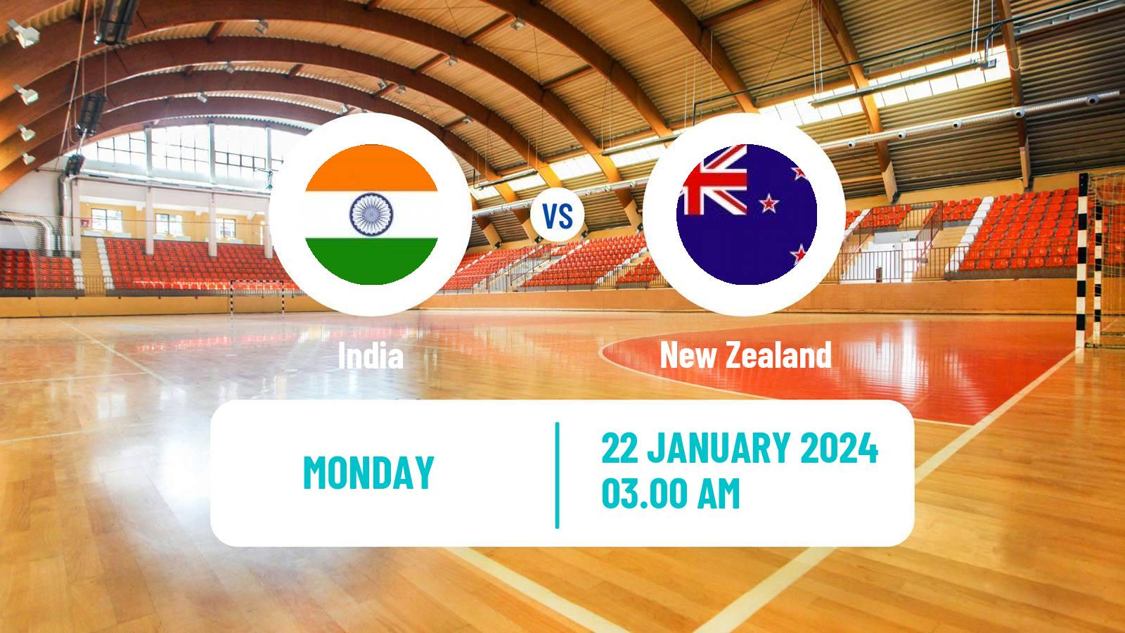 Handball Asian Championship Handball India - New Zealand