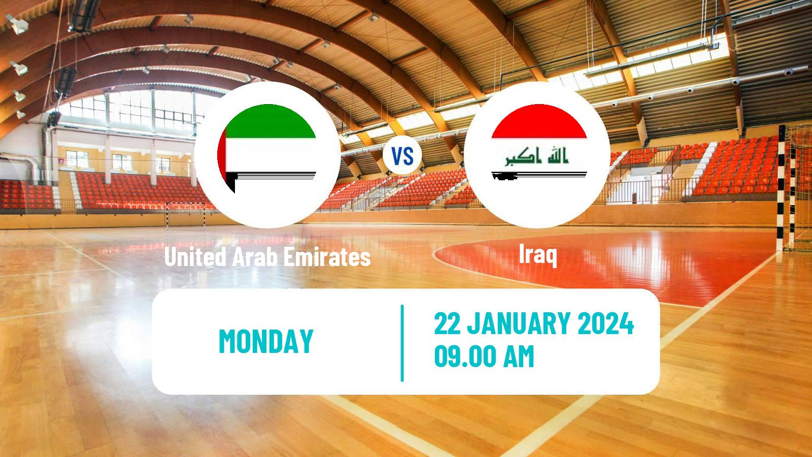 Handball Asian Championship Handball United Arab Emirates - Iraq