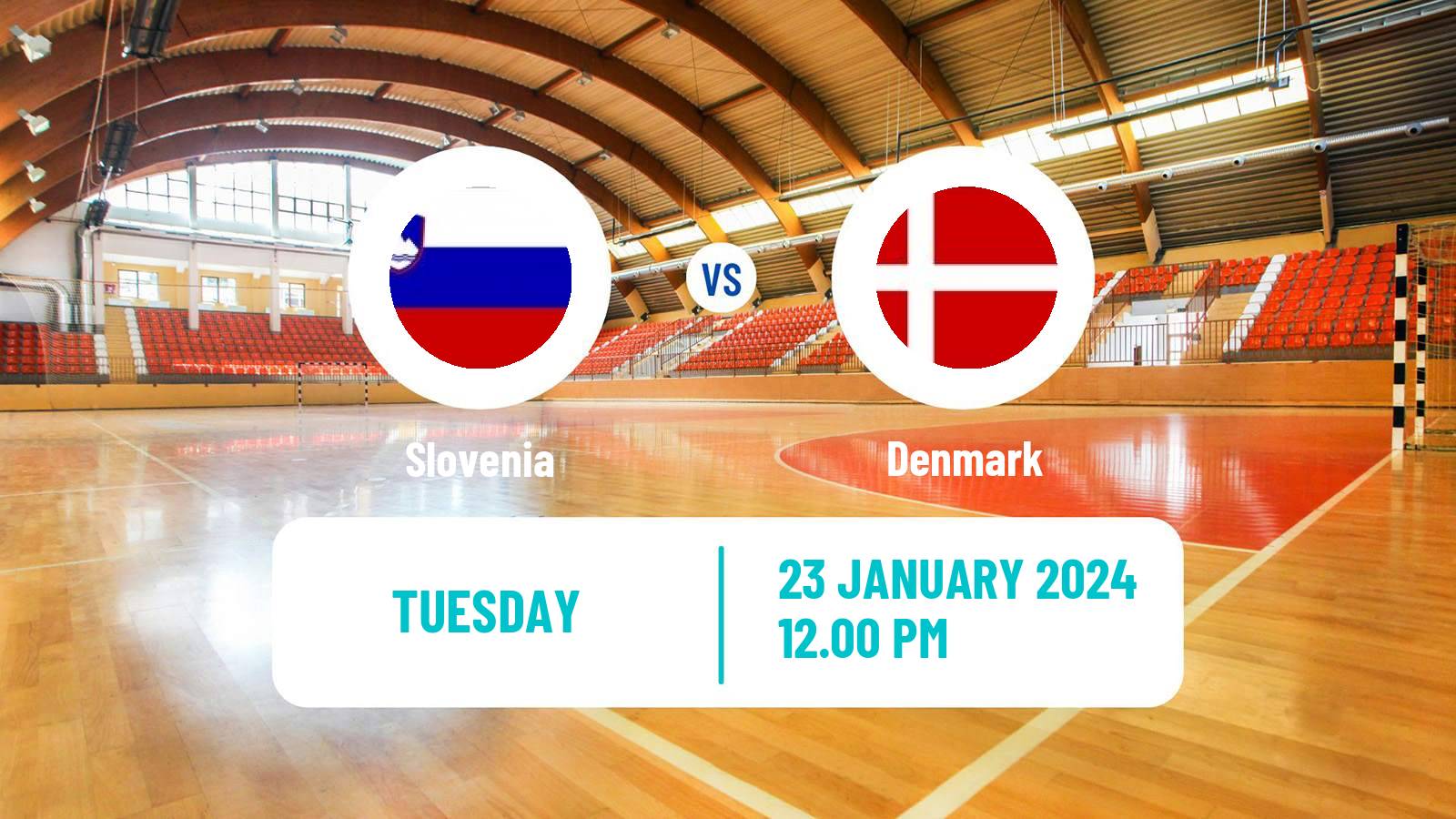 Handball Handball European Championship Slovenia - Denmark