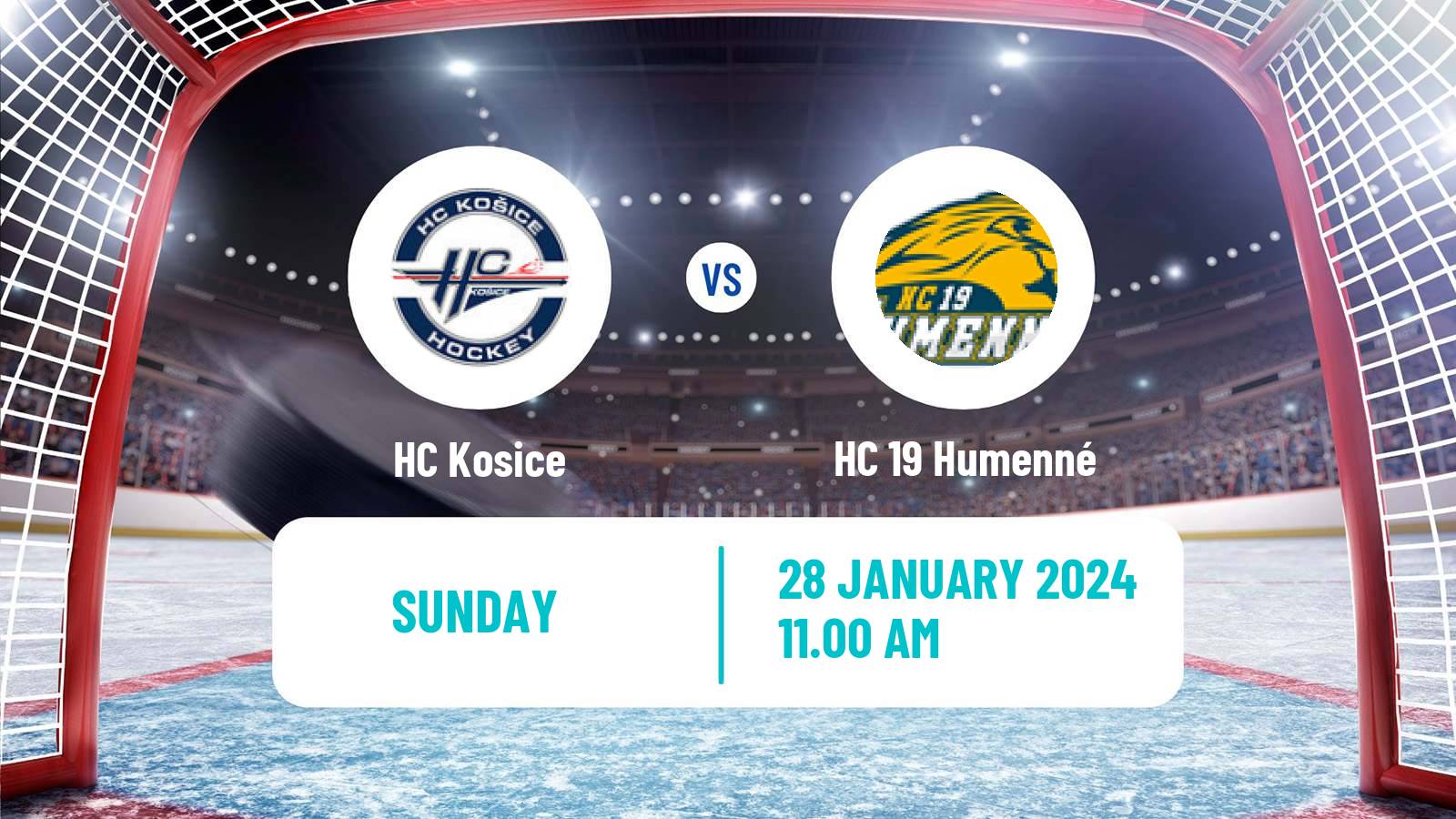 Hockey Slovak Extraliga HC Košice - HC 19 Humenné