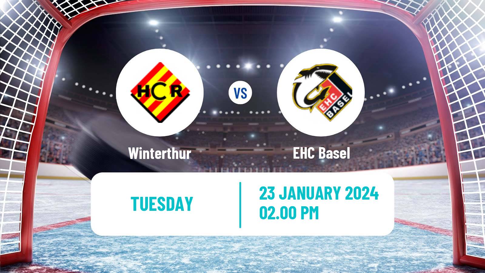 Hockey Swiss League Hockey Winterthur - EHC Basel