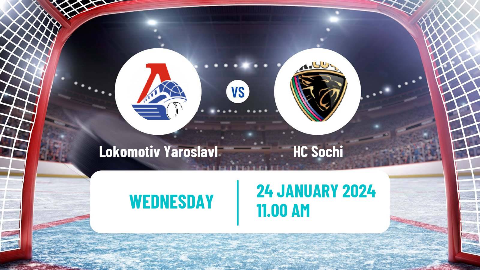 Hockey KHL Lokomotiv Yaroslavl - Sochi