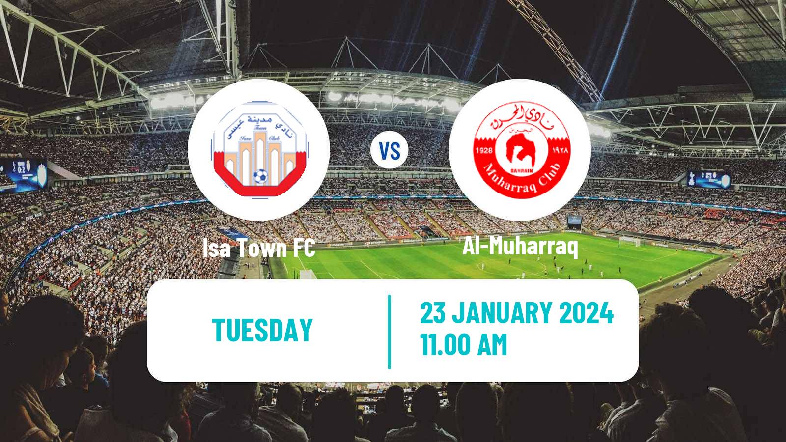 Soccer Bahraini Cup Isa Town - Al-Muharraq