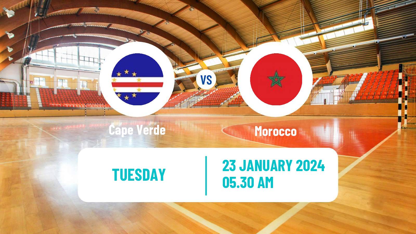 Handball African Championship Handball Cape Verde - Morocco