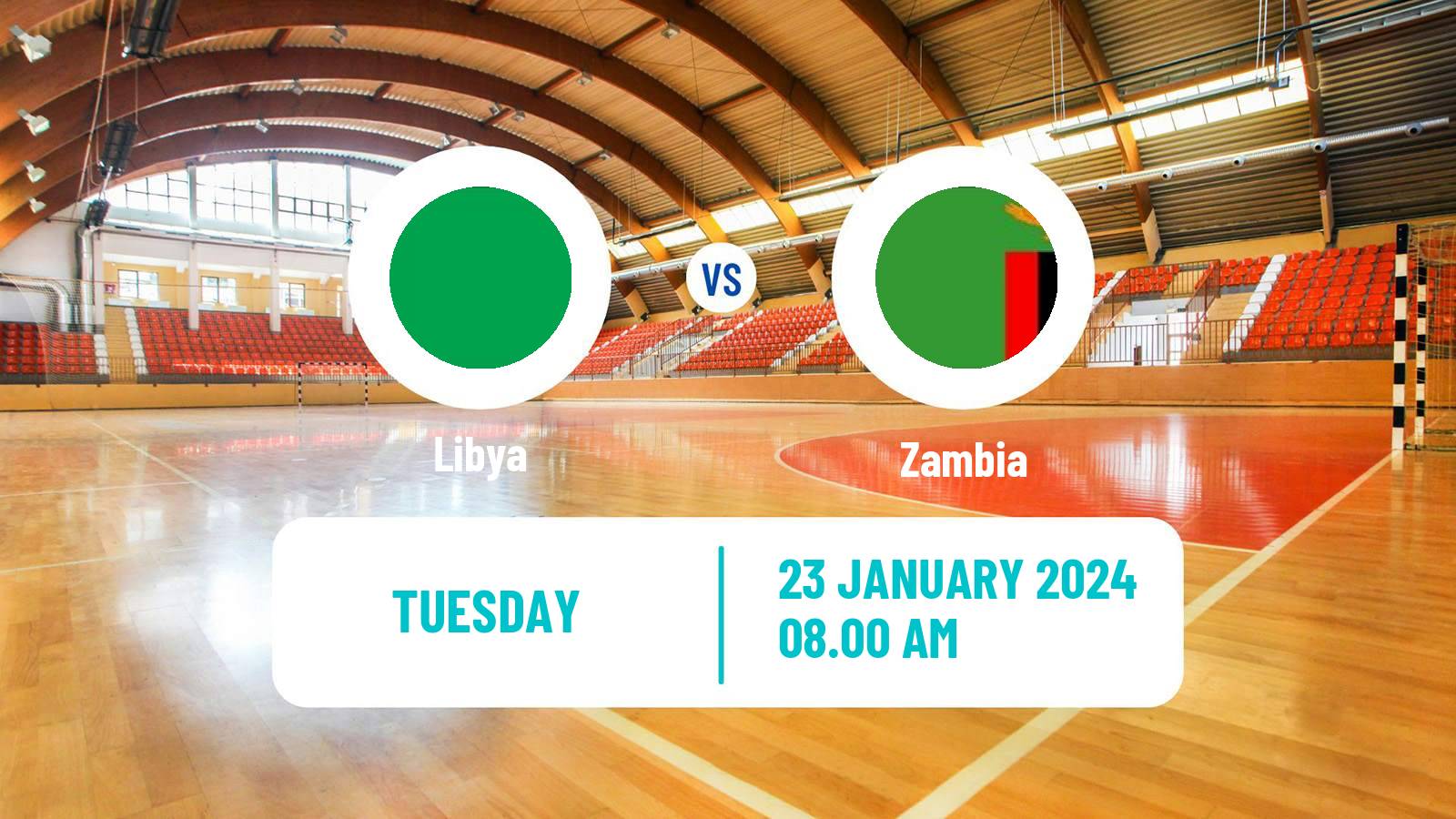 Handball African Championship Handball Libya - Zambia
