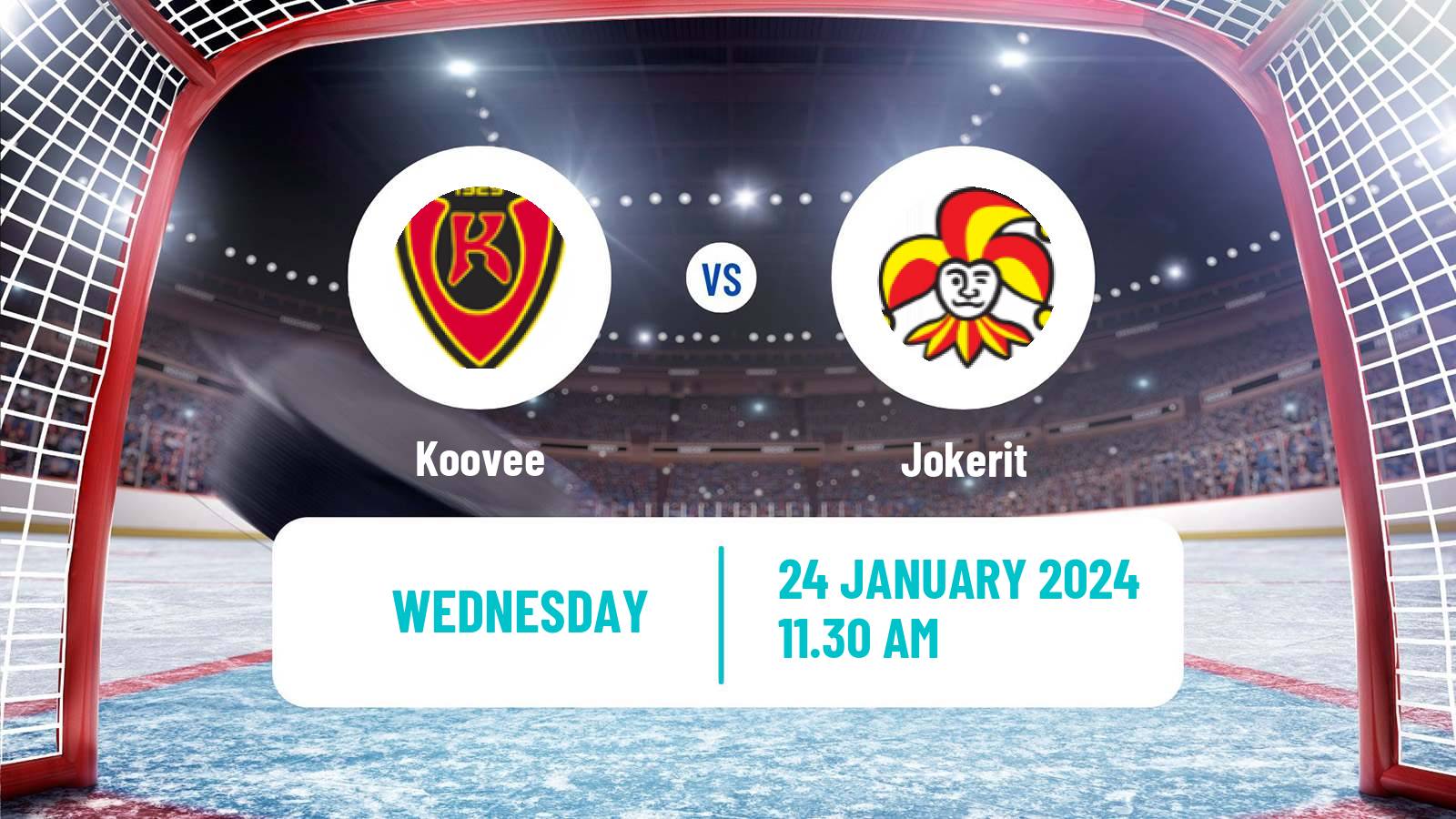 Hockey Finnish Mestis Koovee - Jokerit