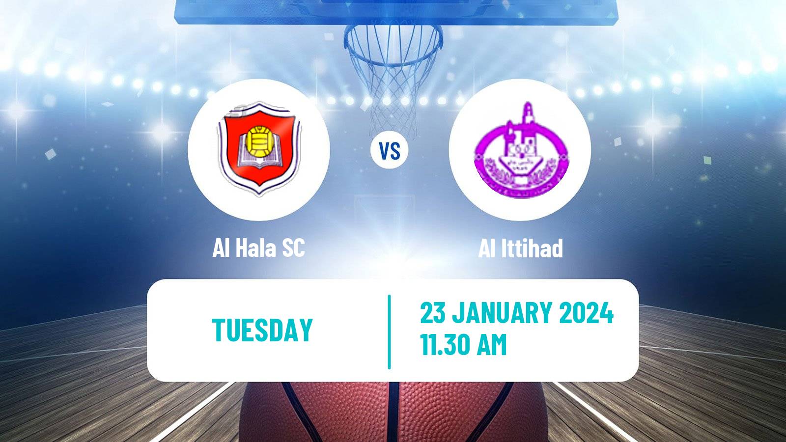 Basketball Bahraini Premier League Basketball Al Hala - Al Ittihad
