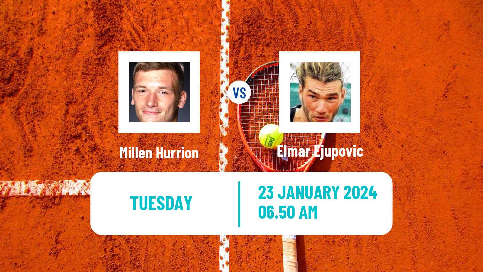 Tennis ITF M25 Nussloch Men Millen Hurrion - Elmar Ejupovic