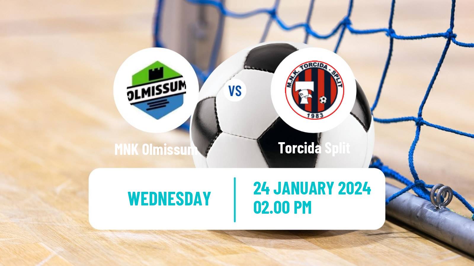 Futsal Croatian 1 HMNL Olmissum - Torcida Split