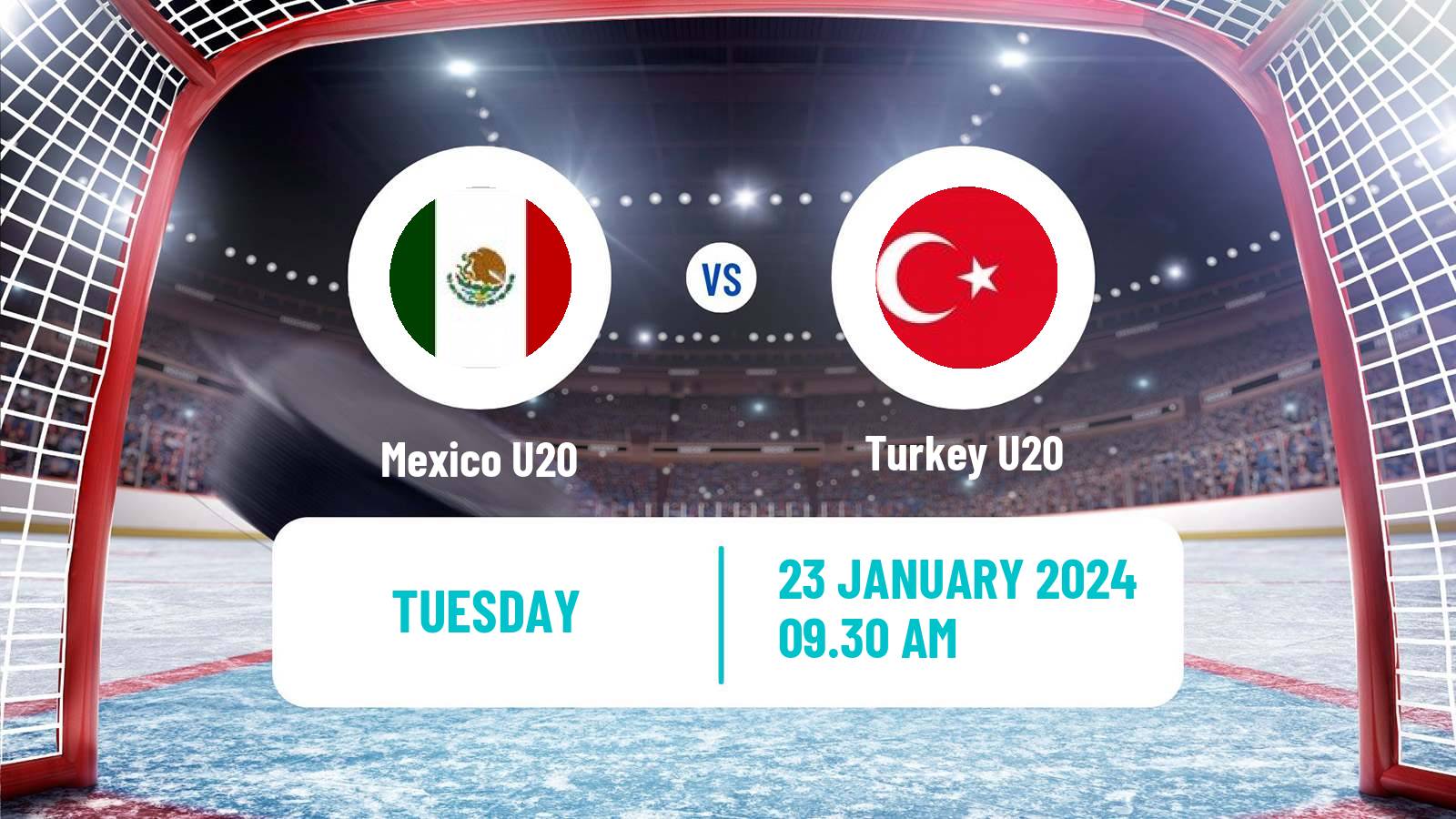 Hockey IIHF World U20 Championship IIIA Mexico U20 - Turkey U20