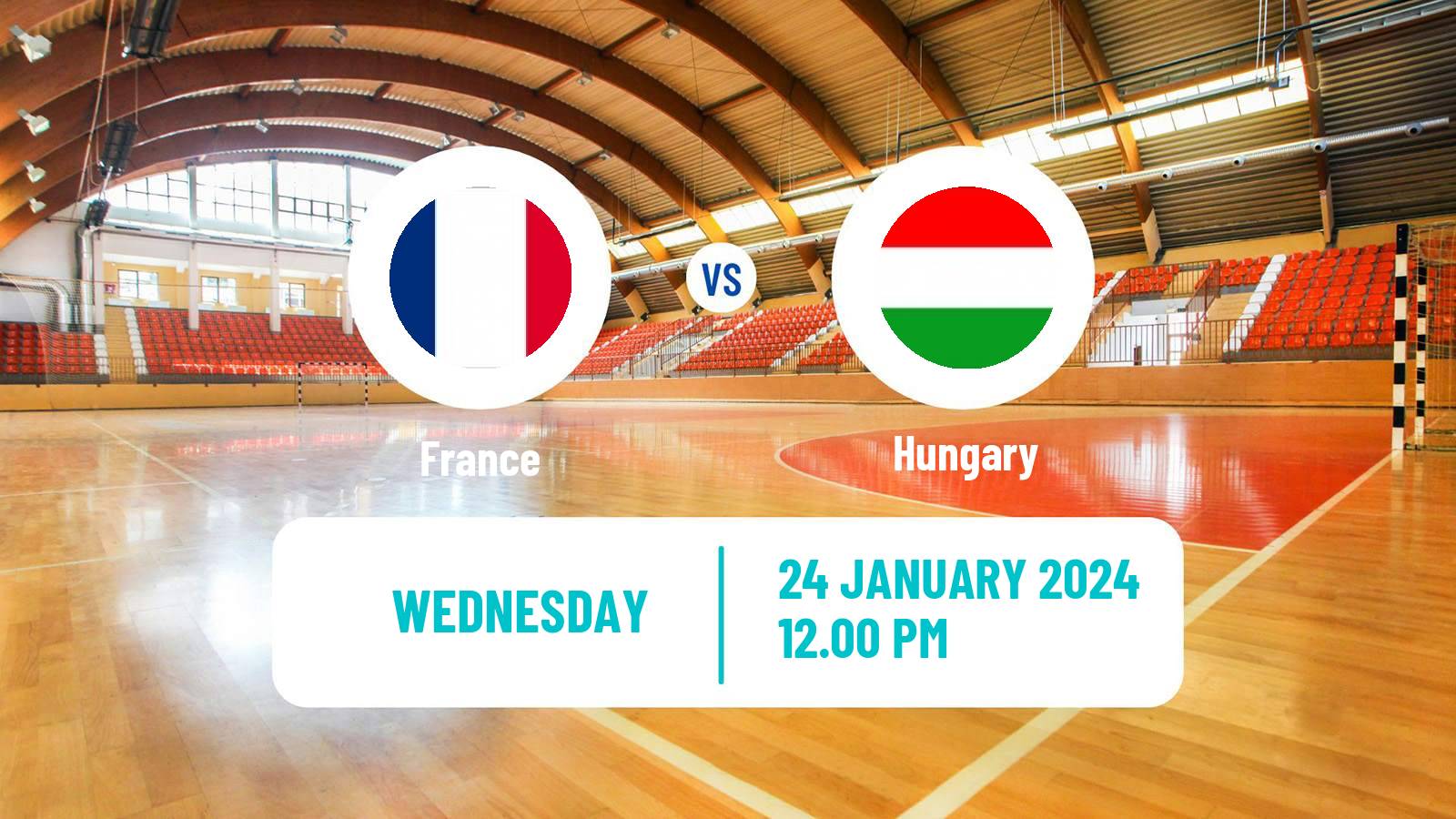 Handball Handball European Championship France - Hungary
