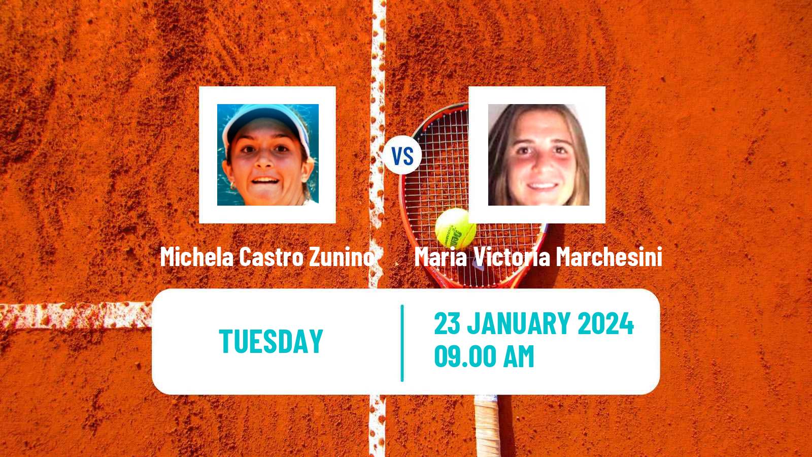 Tennis ITF W35 Buenos Aires 2 Women Michela Castro Zunino - Maria Victoria Marchesini