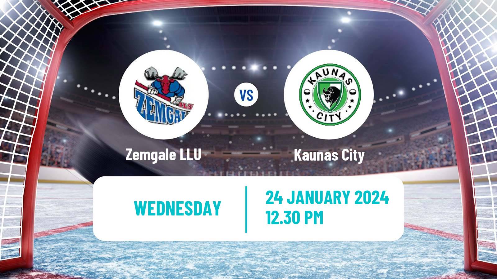 Hockey Latvian Hokeja Liga Zemgale LLU - Kaunas City