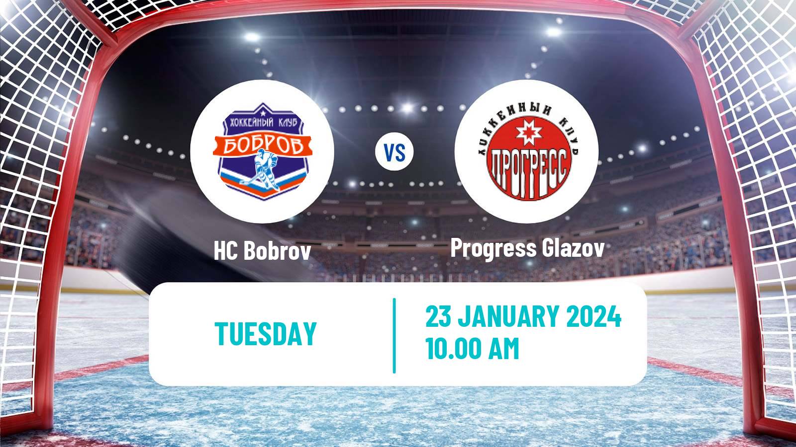 Hockey NMHL Bobrov - Progress Glazov