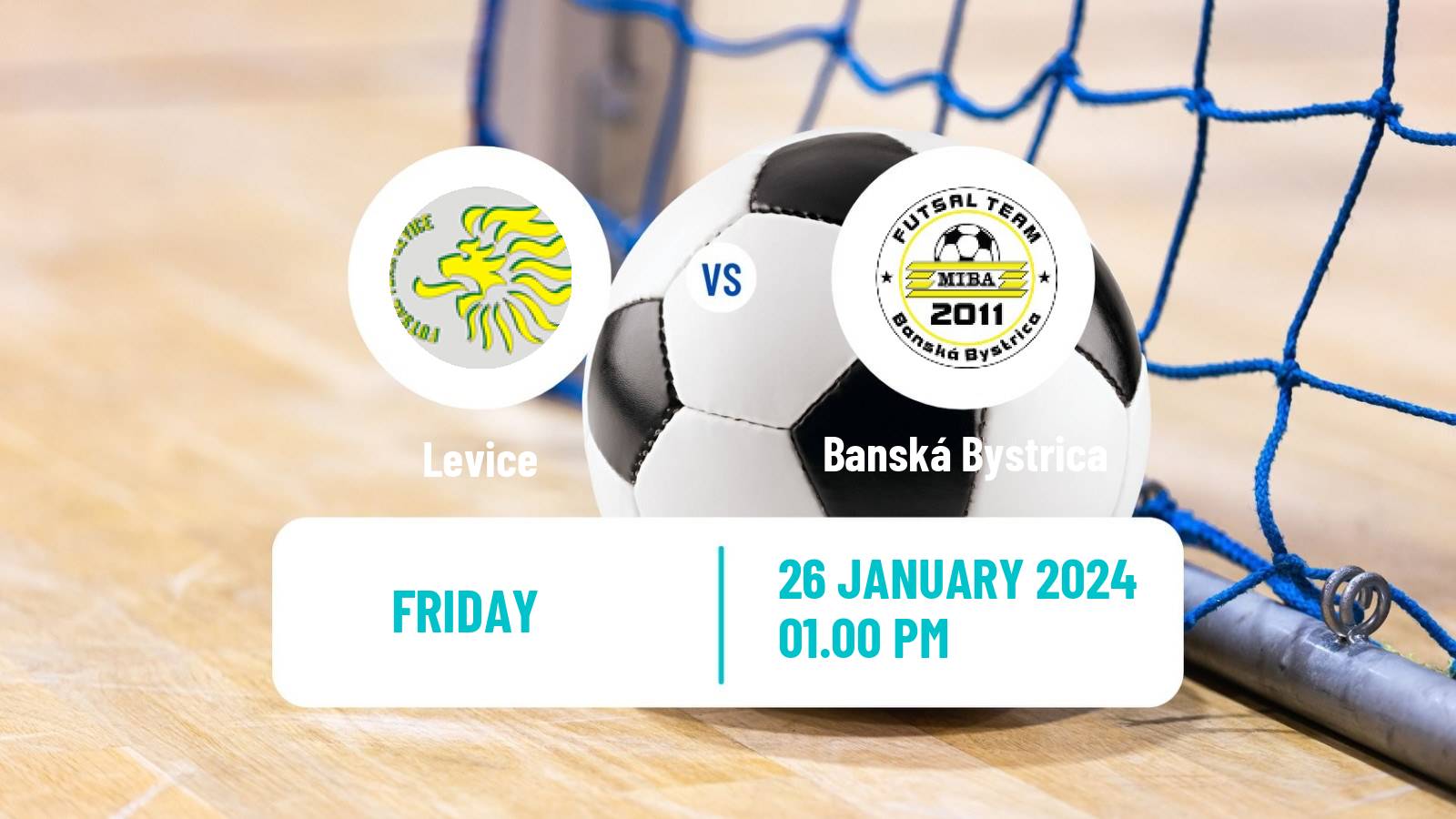 Futsal Slovak Extraliga Futsal Levice - Banská Bystrica