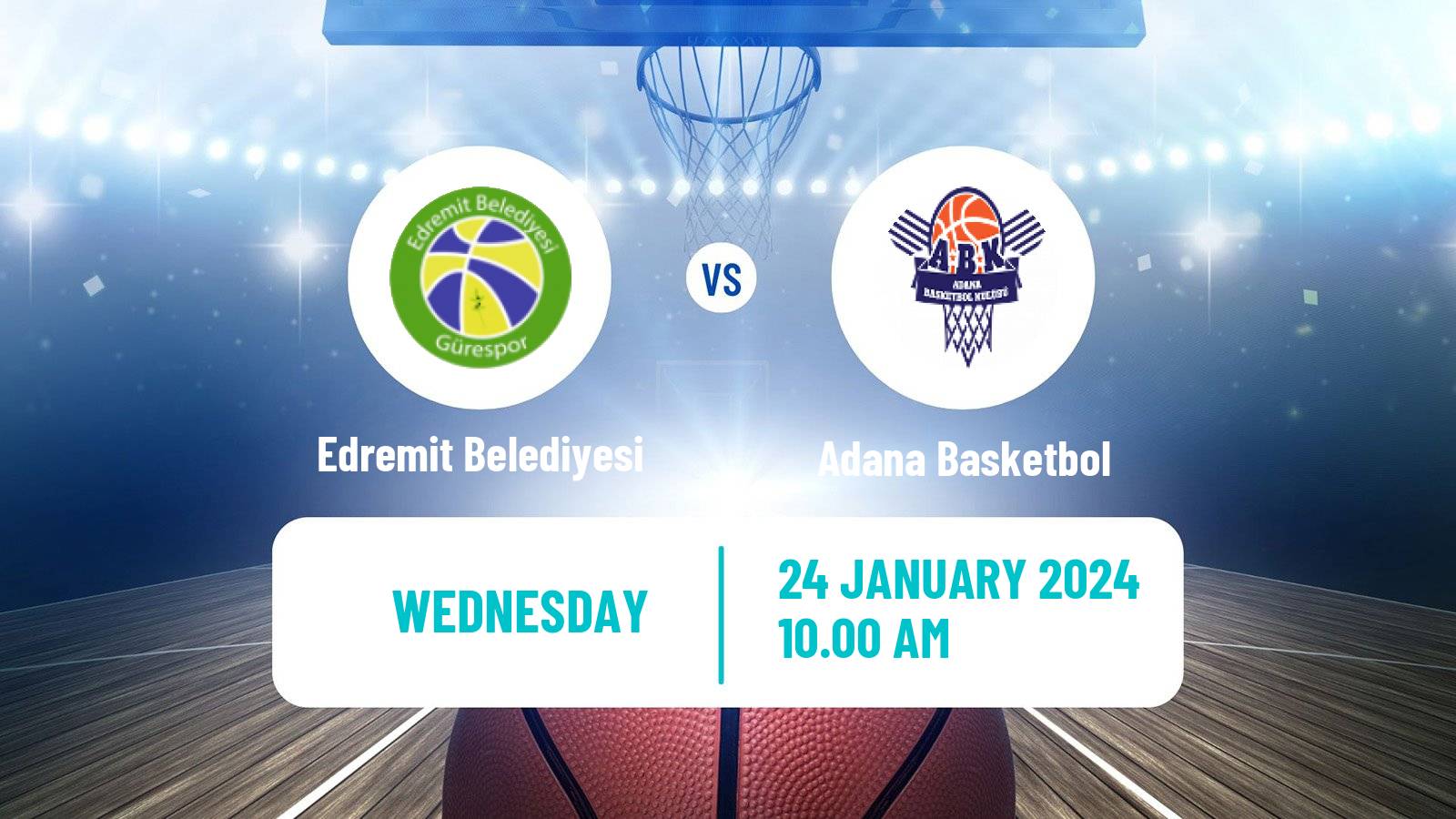Basketball Turkish TKBL Women Edremit Belediyesi - Adana Basketbol