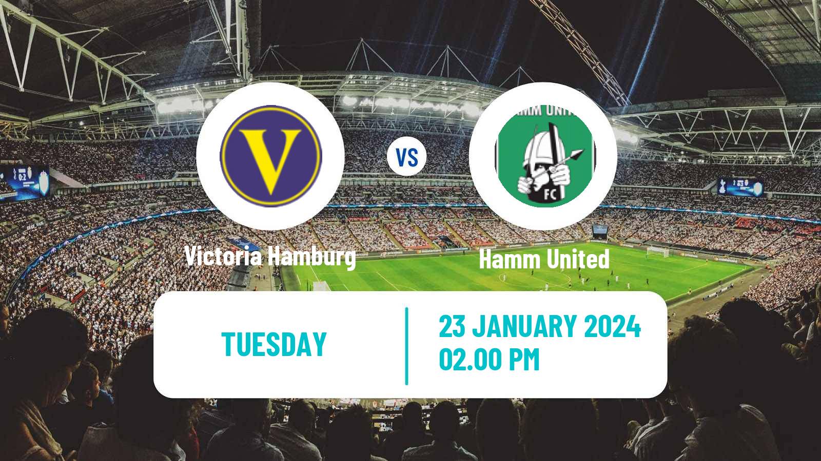 Soccer Club Friendly Victoria Hamburg - Hamm United