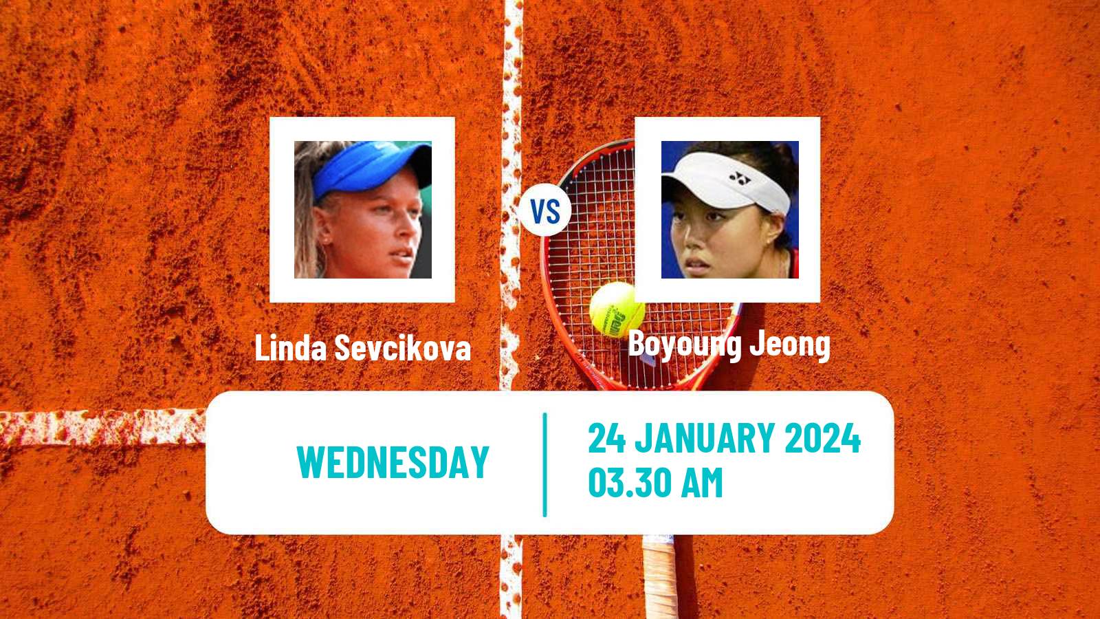 Tennis ITF W15 Antalya Women Linda Sevcikova - Boyoung Jeong