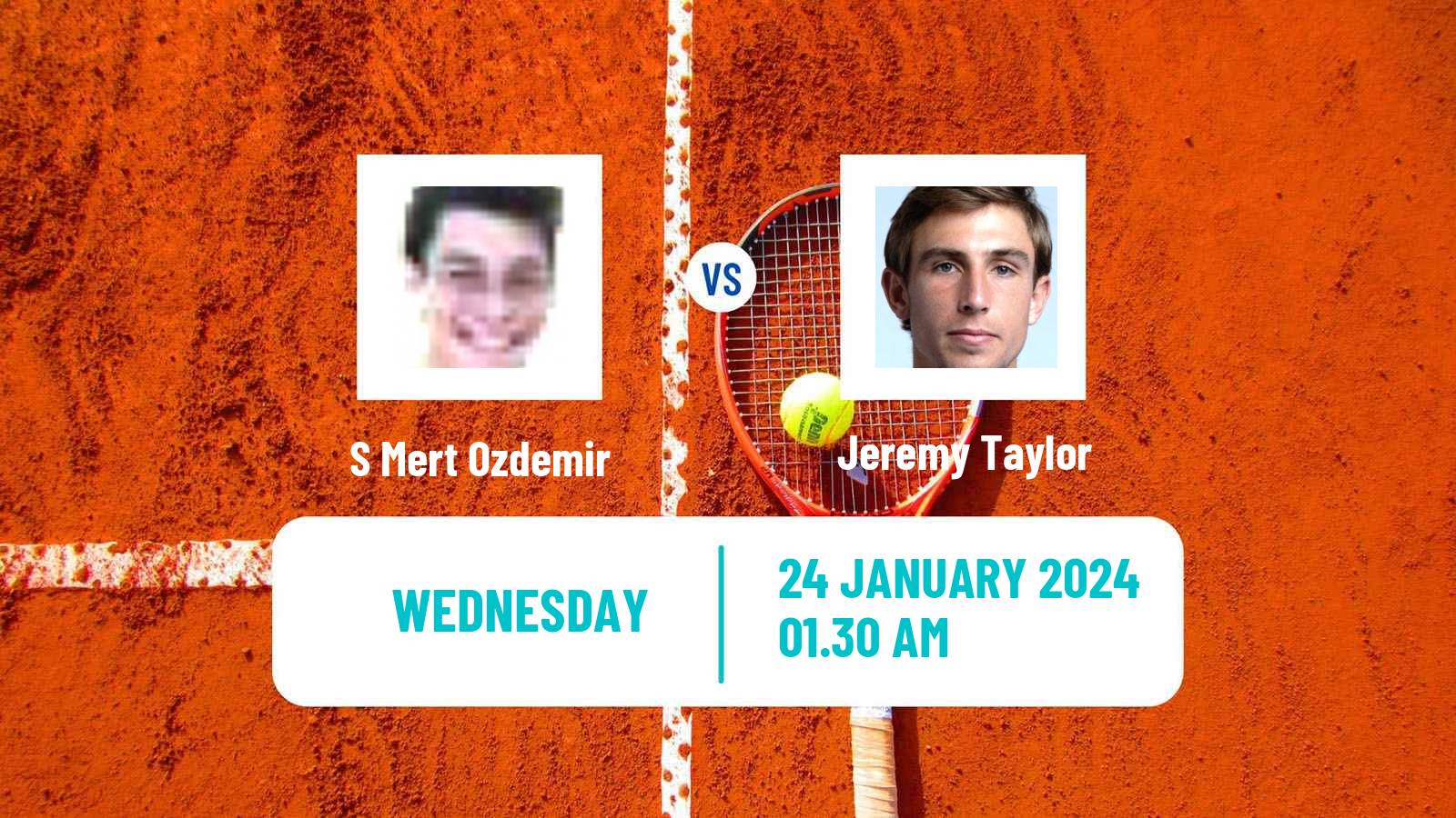 Tennis ITF M15 Antalya 3 Men S Mert Ozdemir - Jeremy Taylor