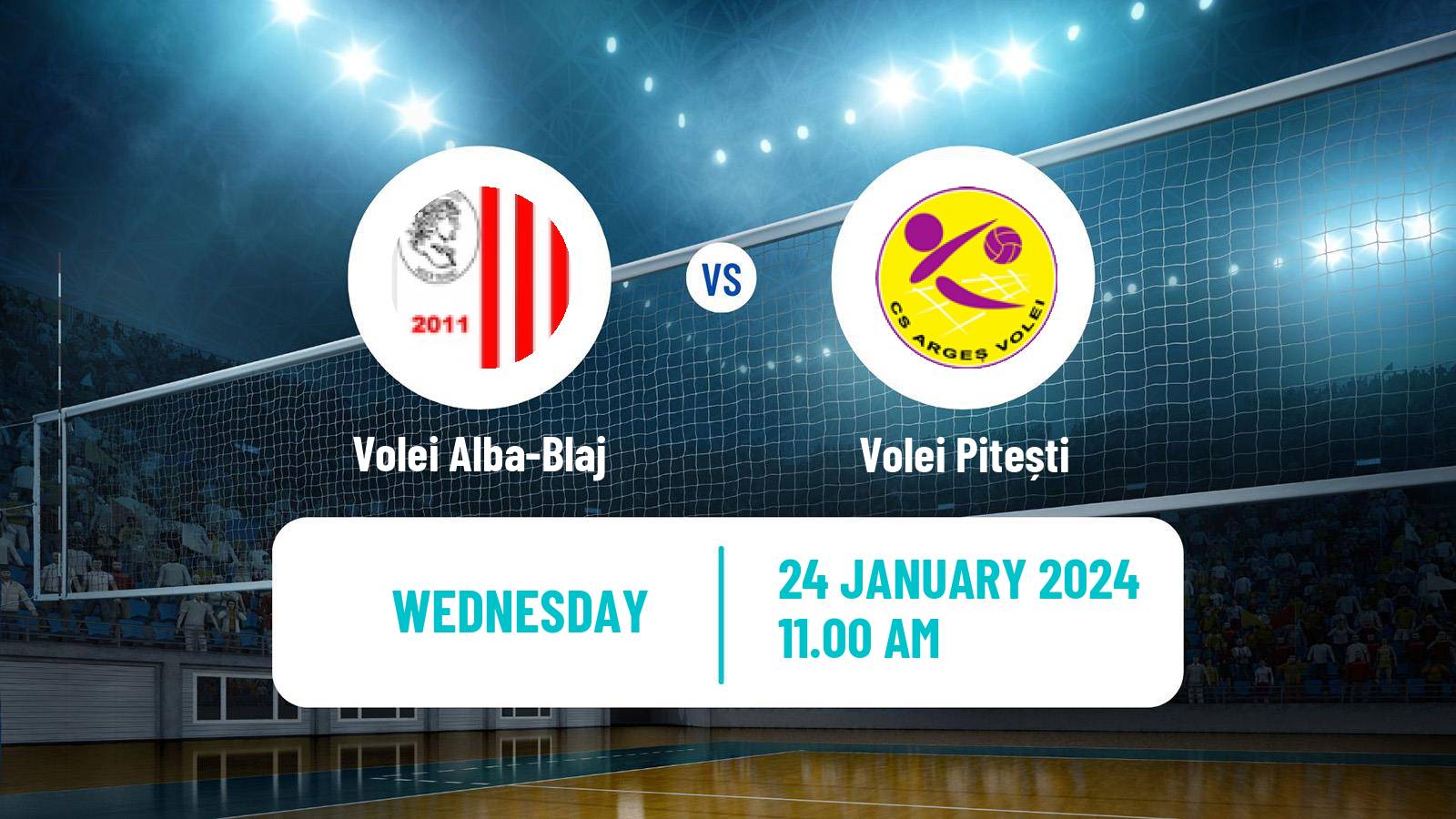 Volleyball Romanian Divizia A1 Volleyball Women Volei Alba-Blaj - Volei Pitești