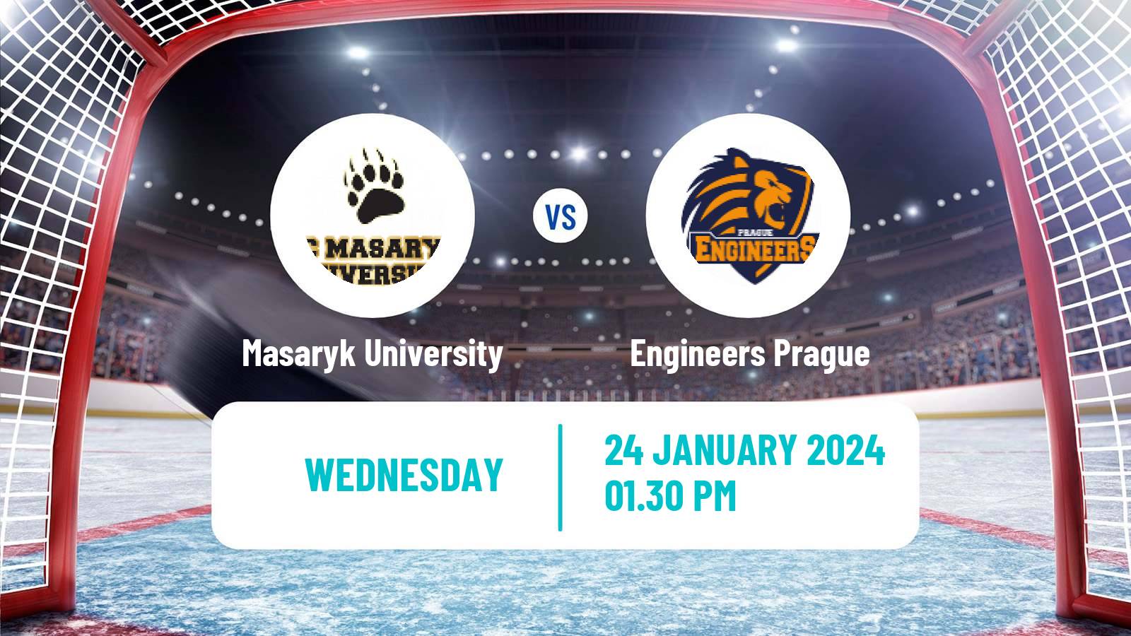 Hockey Czech ULLH Masaryk University - Engineers Prague