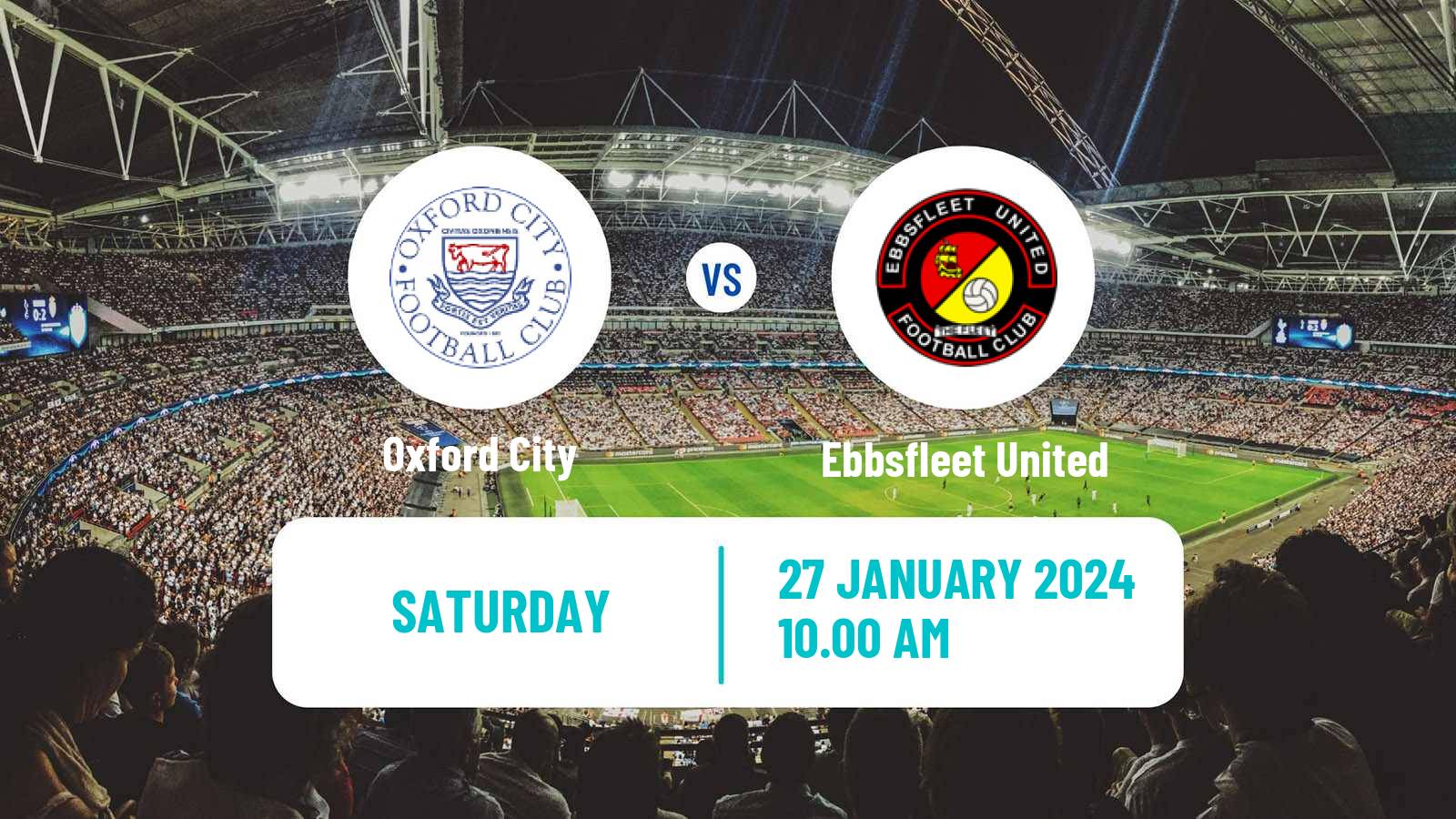Soccer English National League Oxford City - Ebbsfleet United