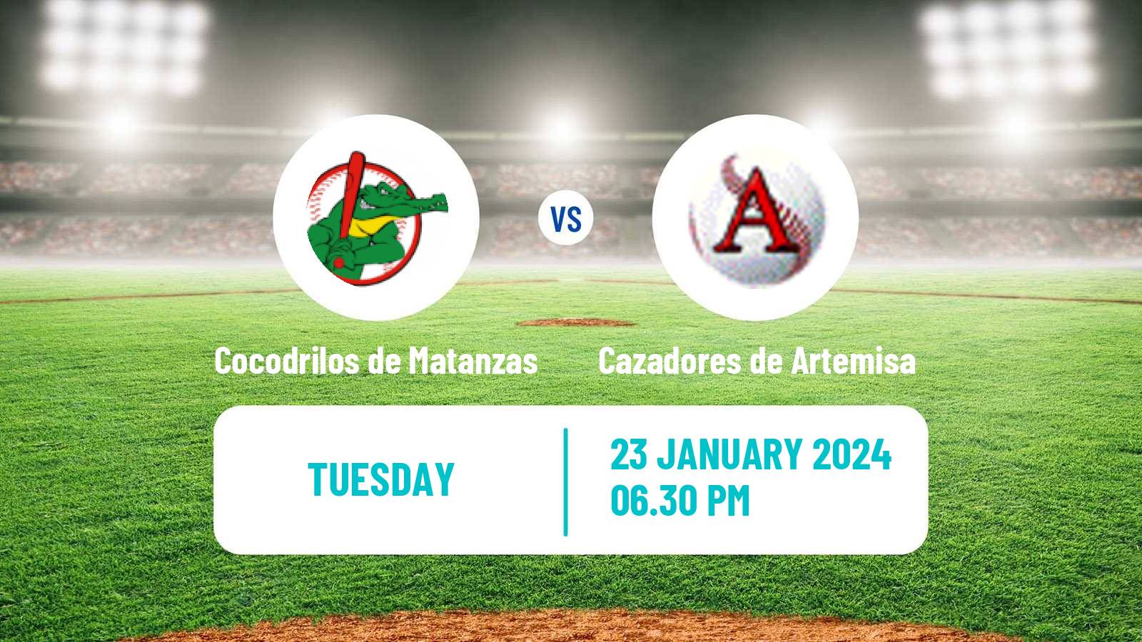 Baseball Cuba Liga Elite Baseball Cocodrilos de Matanzas - Cazadores de Artemisa