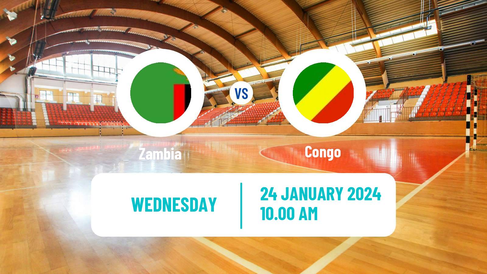 Handball African Championship Handball Zambia - Congo