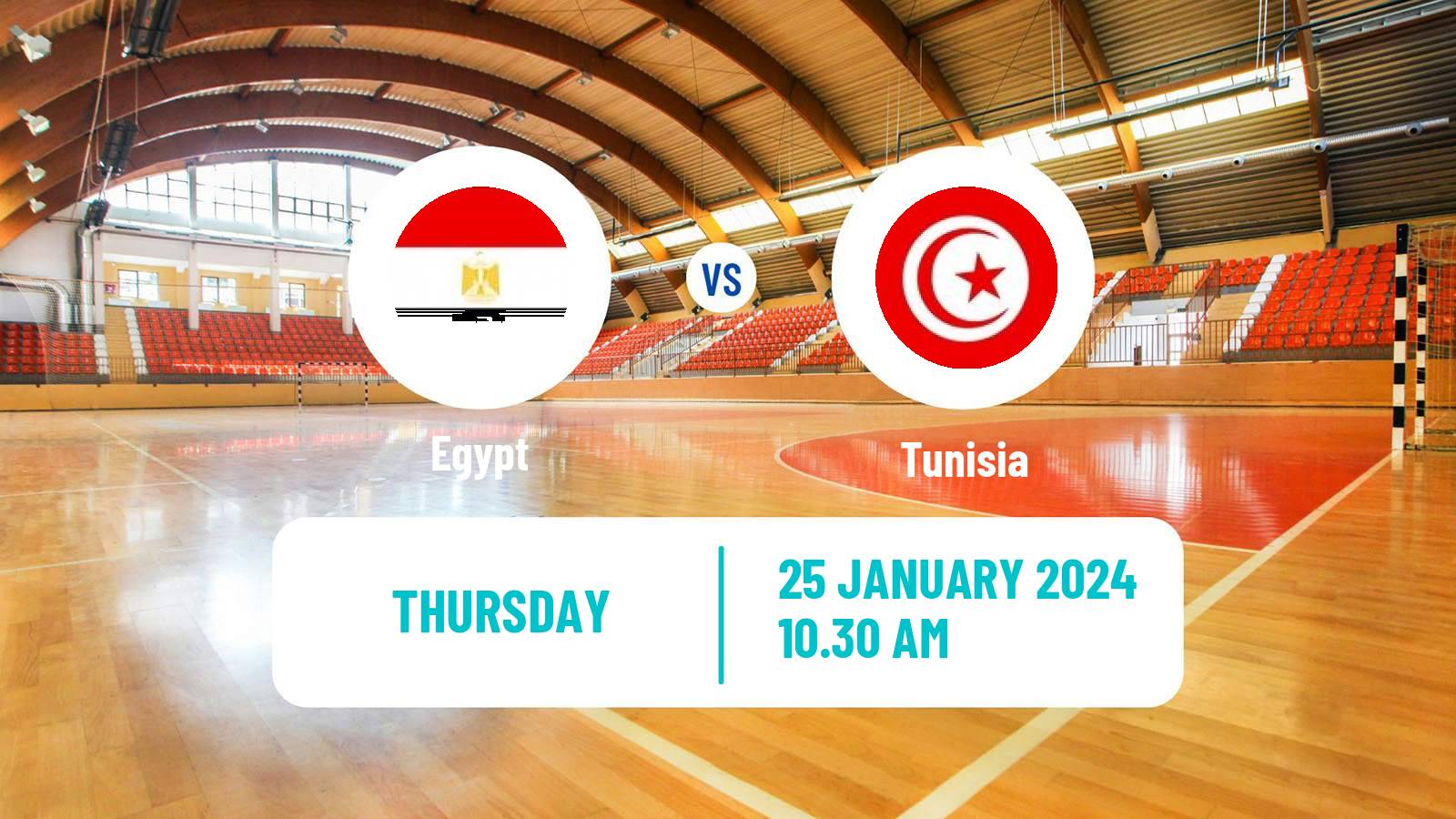 Handball African Championship Handball Egypt - Tunisia