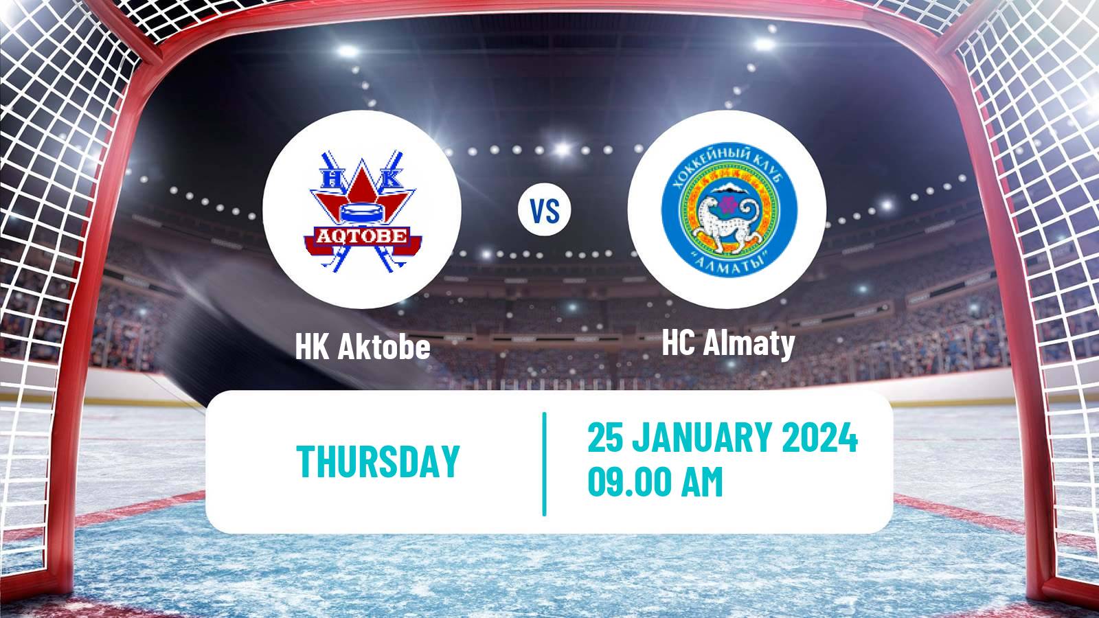 Hockey Kazakh Ice Hockey Championship Aktobe - Almaty