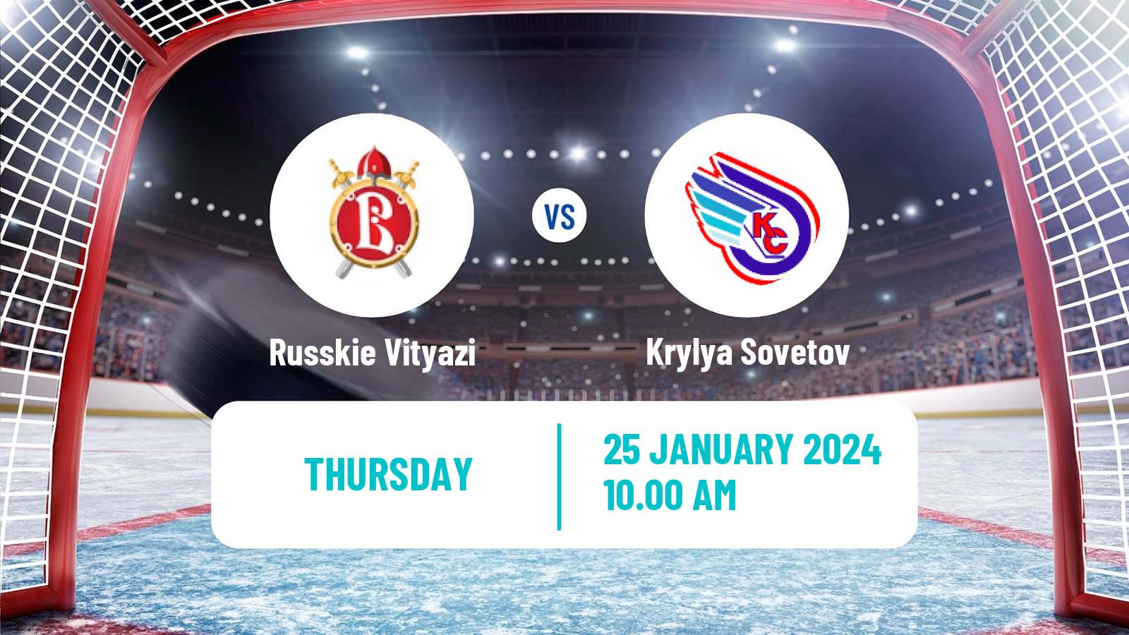 Hockey MHL Russkie Vityazi - Krylya Sovetov