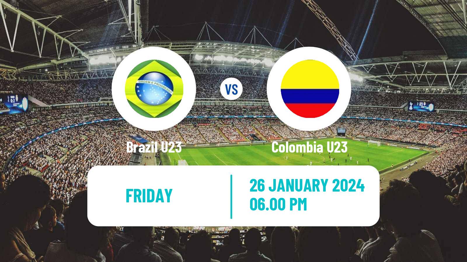 Soccer Olympic Games - Football Brazil U23 - Colombia U23
