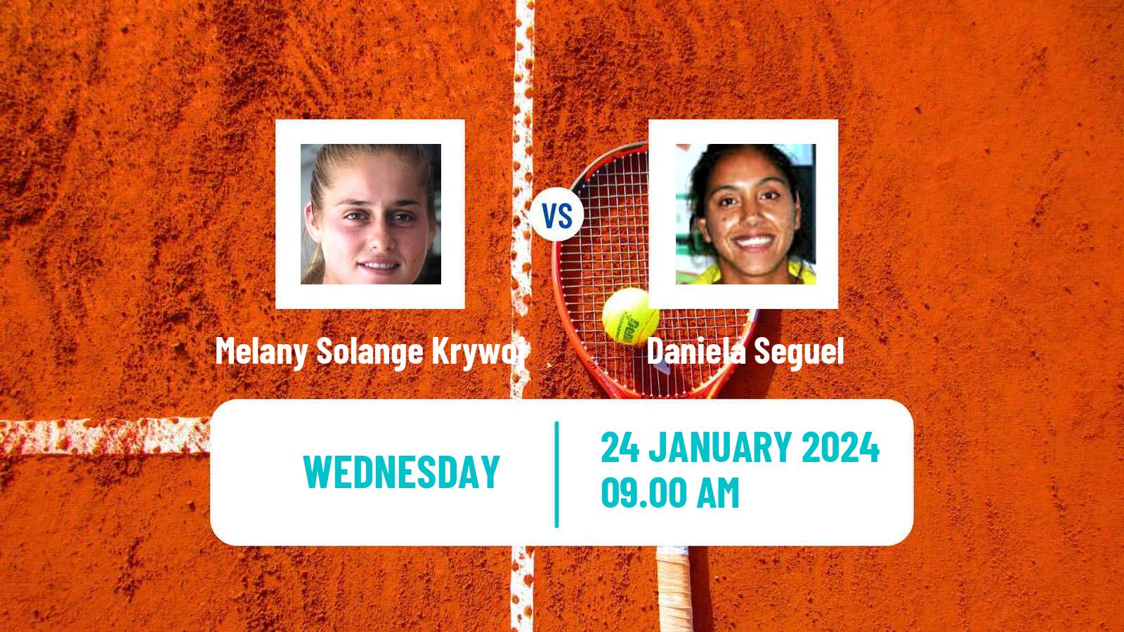 Tennis ITF W35 Buenos Aires 2 Women Melany Solange Krywoj - Daniela Seguel