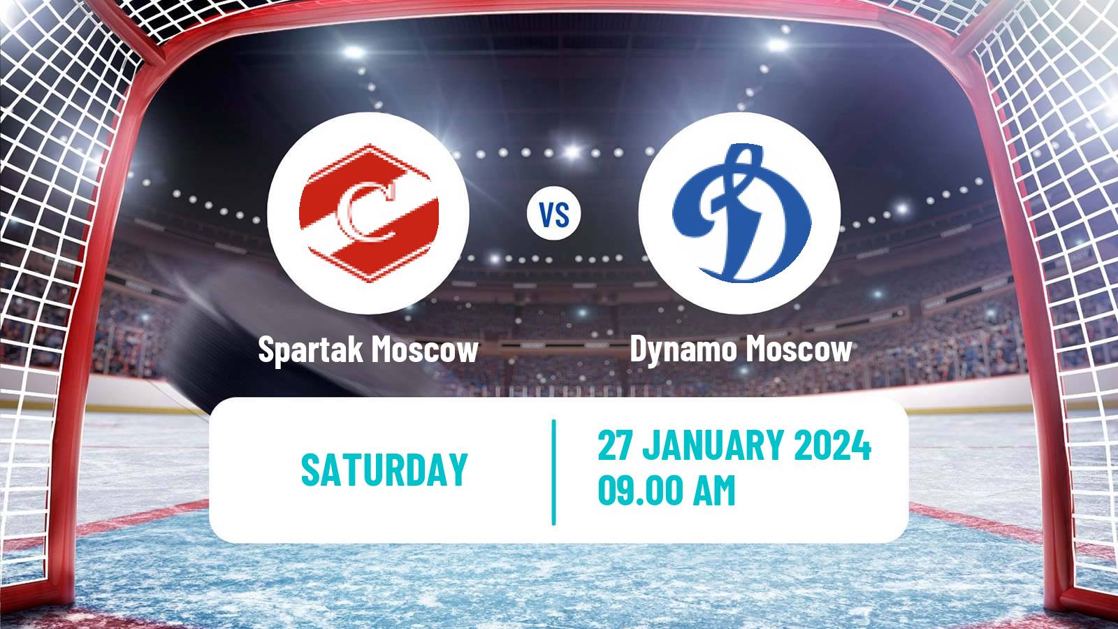 Hockey KHL Spartak Moscow - Dynamo Moscow