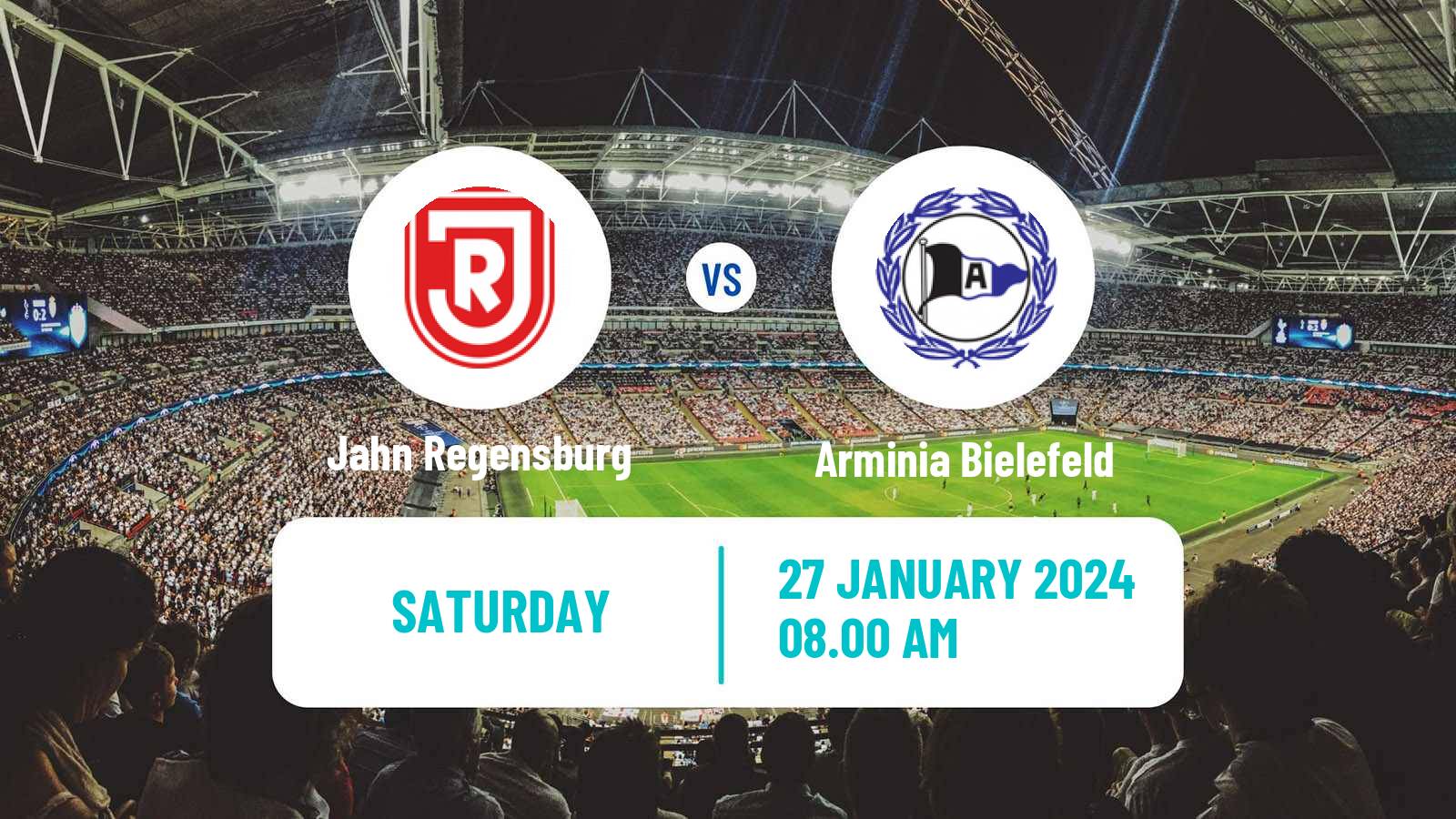 Soccer German 3 Bundesliga Jahn Regensburg - Arminia Bielefeld
