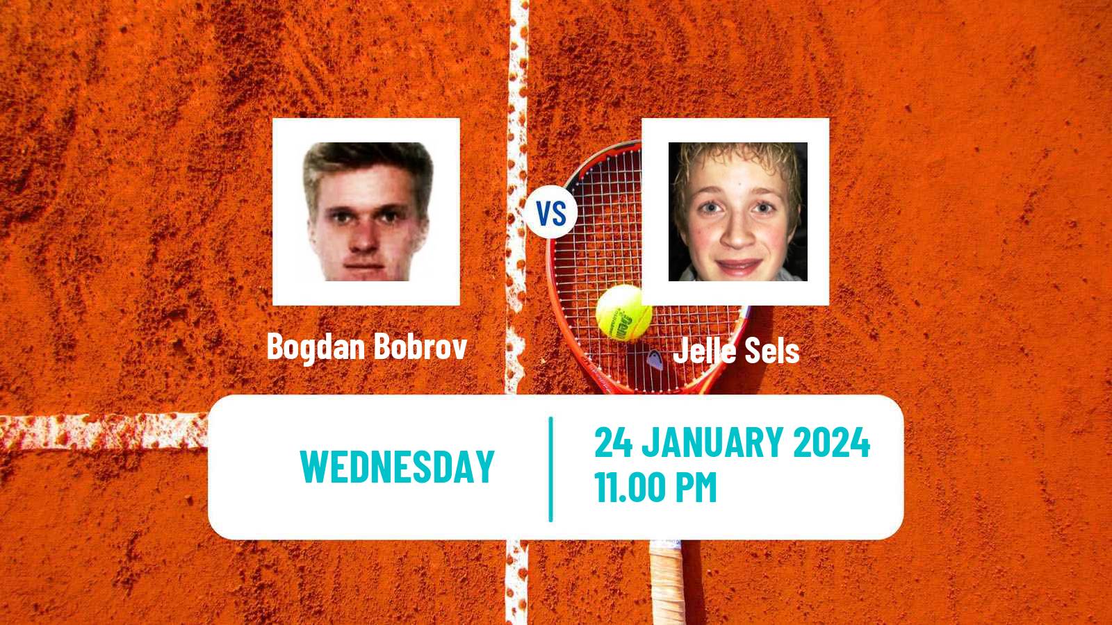 Tennis ITF M25 Chennai Men Bogdan Bobrov - Jelle Sels