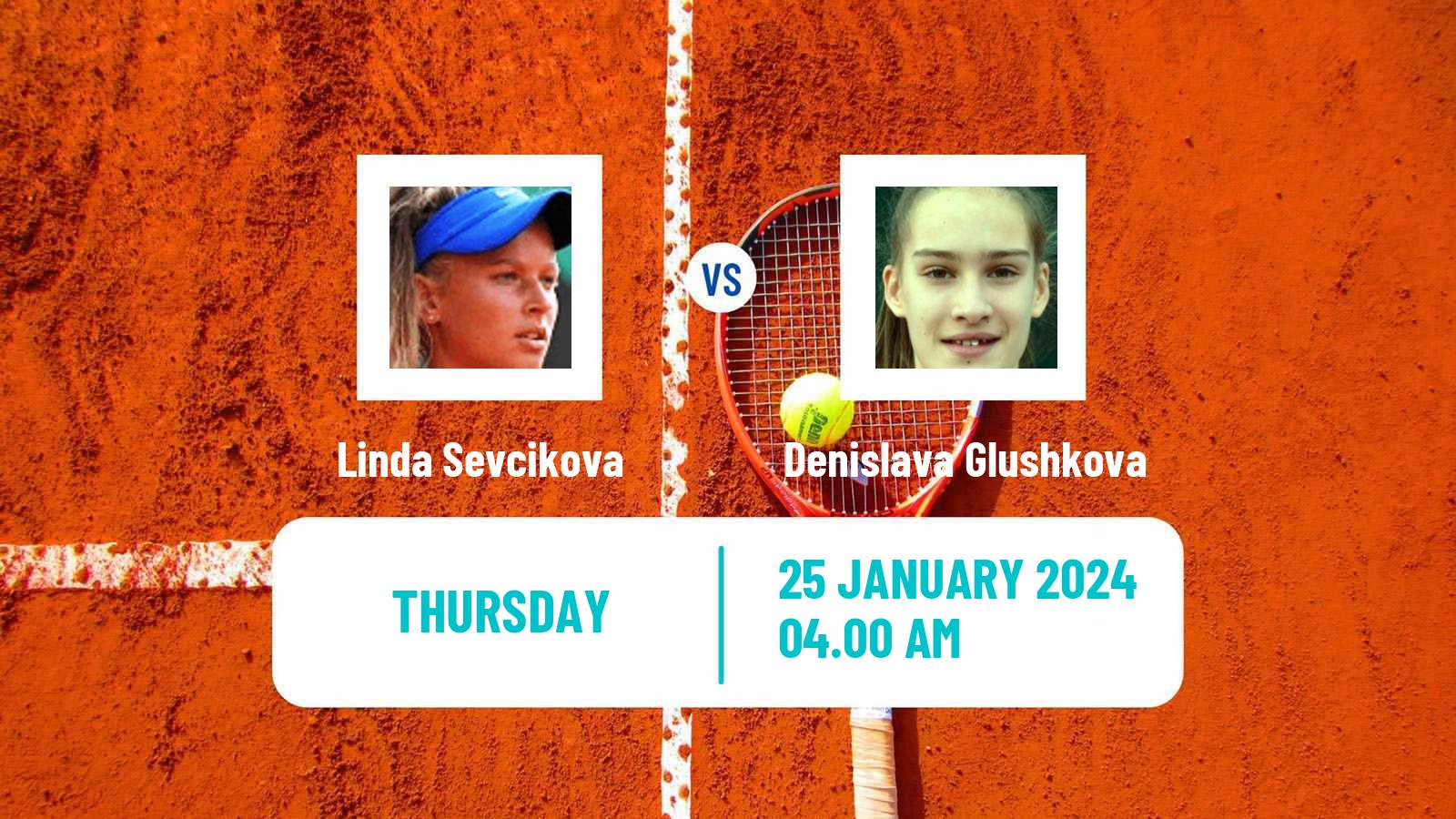 Tennis ITF W15 Antalya Women Linda Sevcikova - Denislava Glushkova