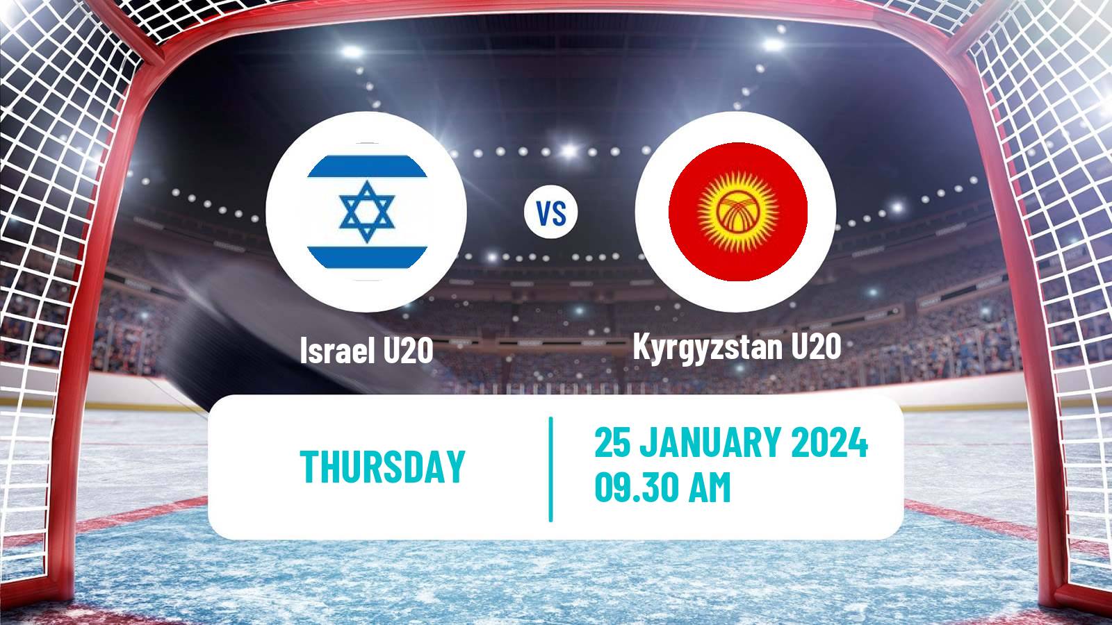 Hockey IIHF World U20 Championship IIIA Israel U20 - Kyrgyzstan U20