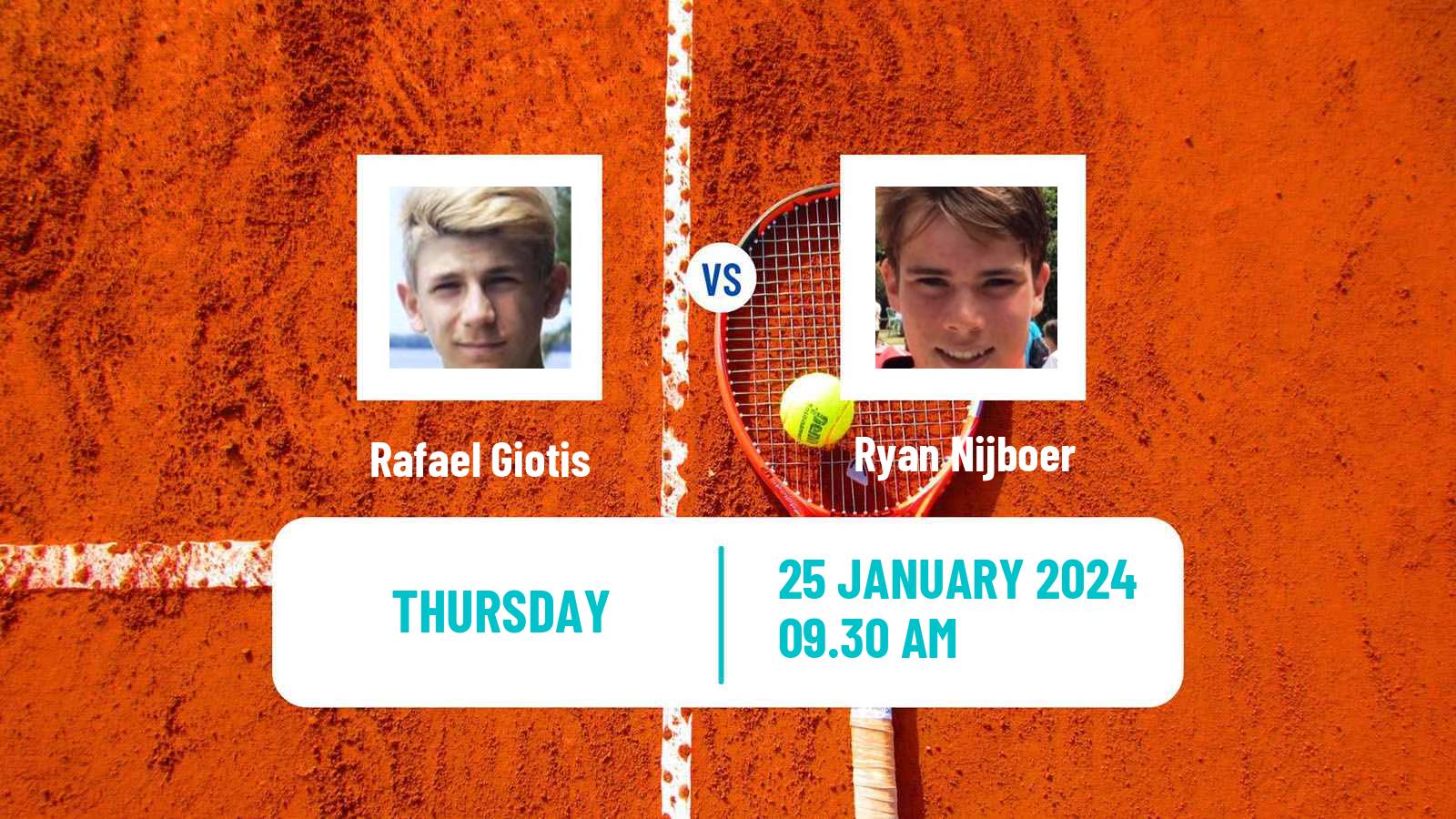 Tennis ITF M15 Manacor 3 Men Rafael Giotis - Ryan Nijboer