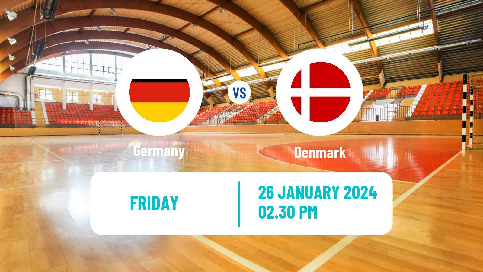 Handball Handball European Championship Germany - Denmark