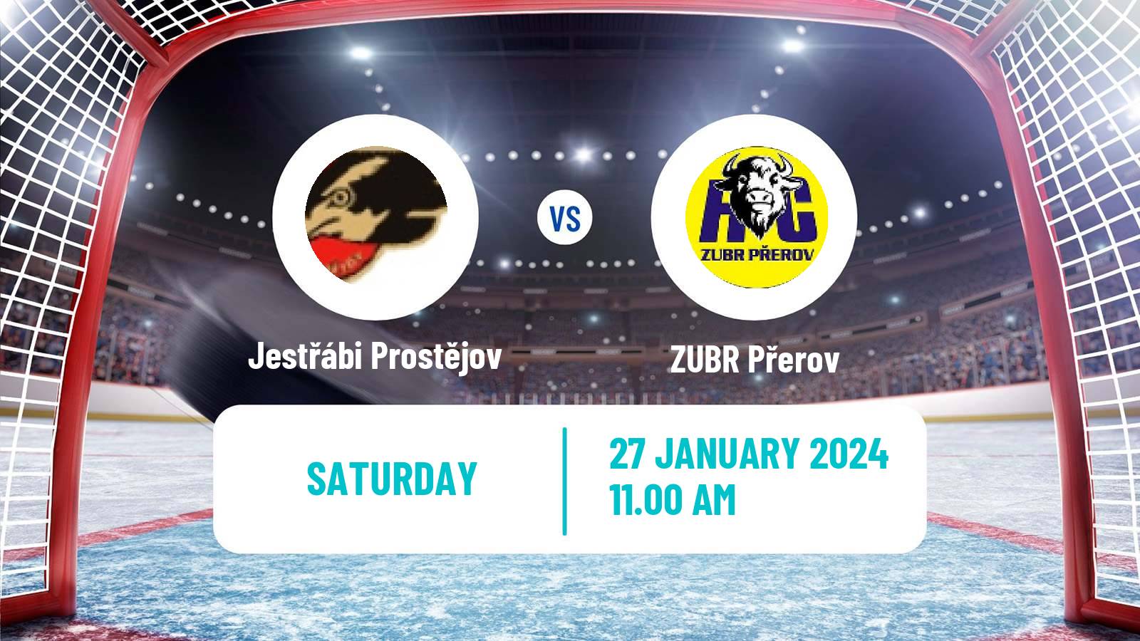 Hockey Czech Chance Liga Jestřábi Prostějov - ZUBR Přerov