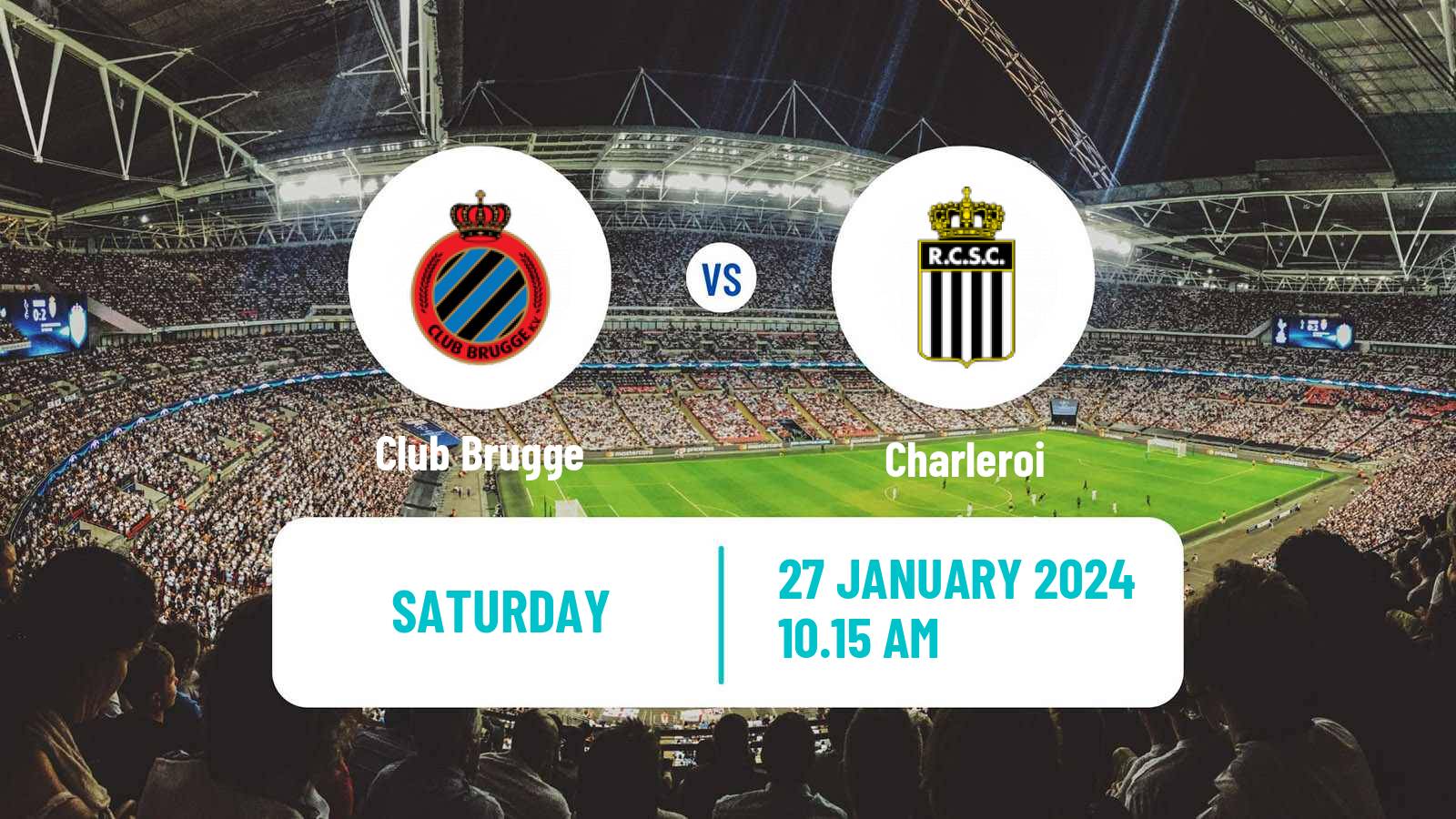 Soccer Belgian Super League Women Club Brugge - Charleroi