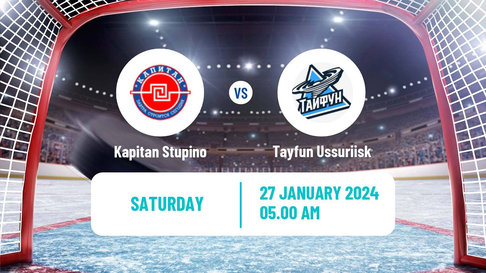 Hockey MHL Kapitan Stupino - Tayfun Ussuriisk