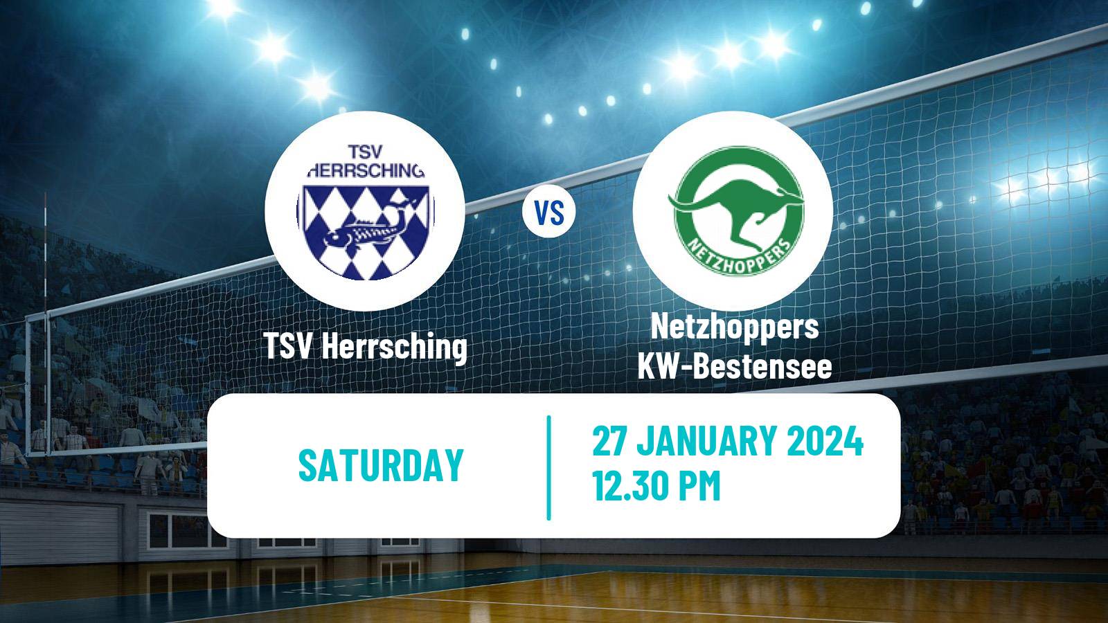 Volleyball German Bundesliga Volleyball TSV Herrsching - Netzhoppers KW-Bestensee
