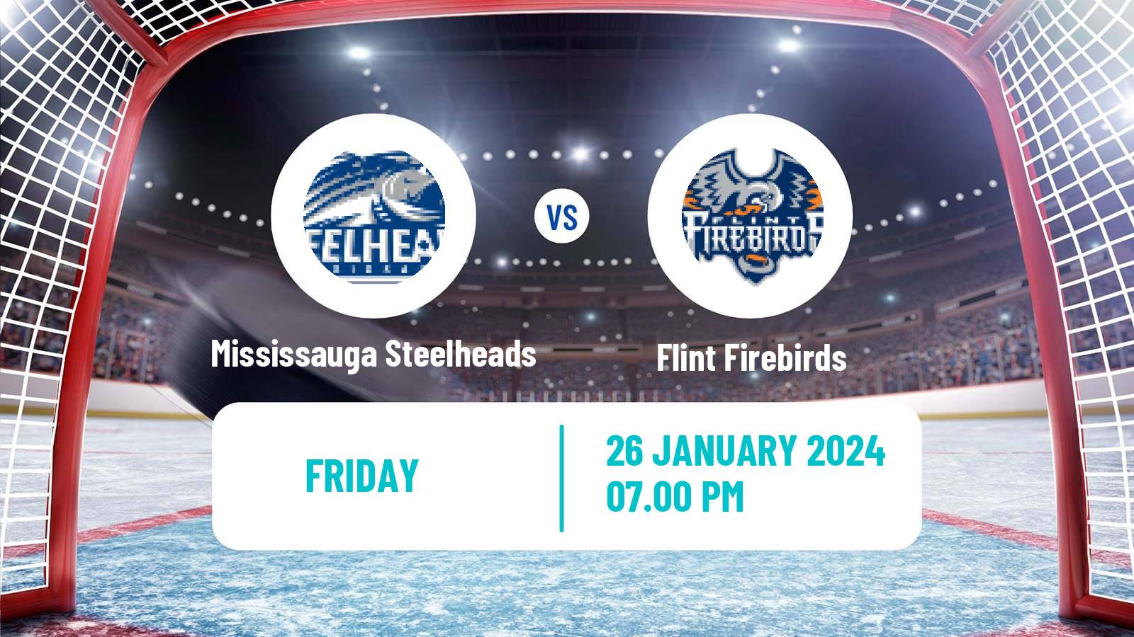 Hockey OHL Mississauga Steelheads - Flint Firebirds