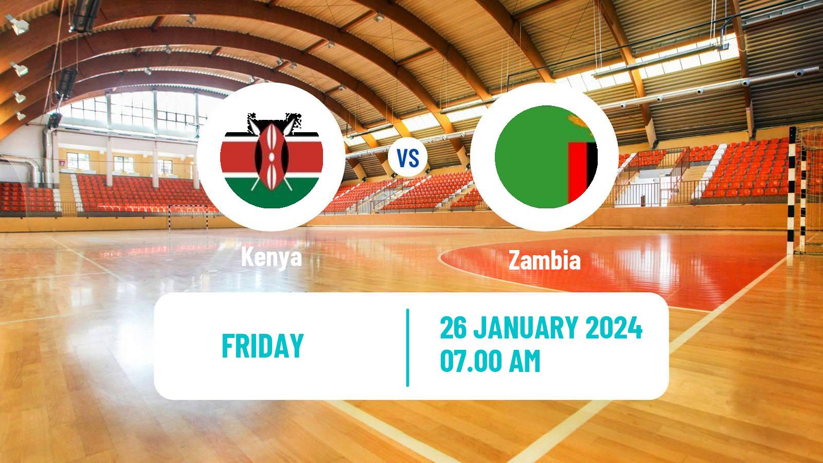Handball African Championship Handball Kenya - Zambia