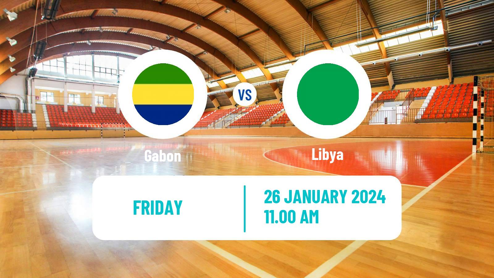 Handball African Championship Handball Gabon - Libya