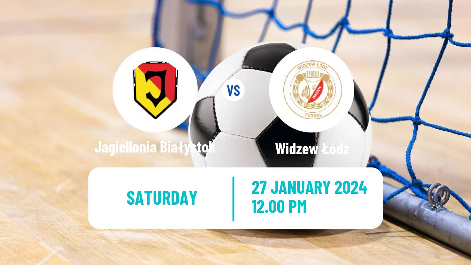 Futsal Polish Ekstraklasa Futsal Jagiellonia Białystok - Widzew Łódź